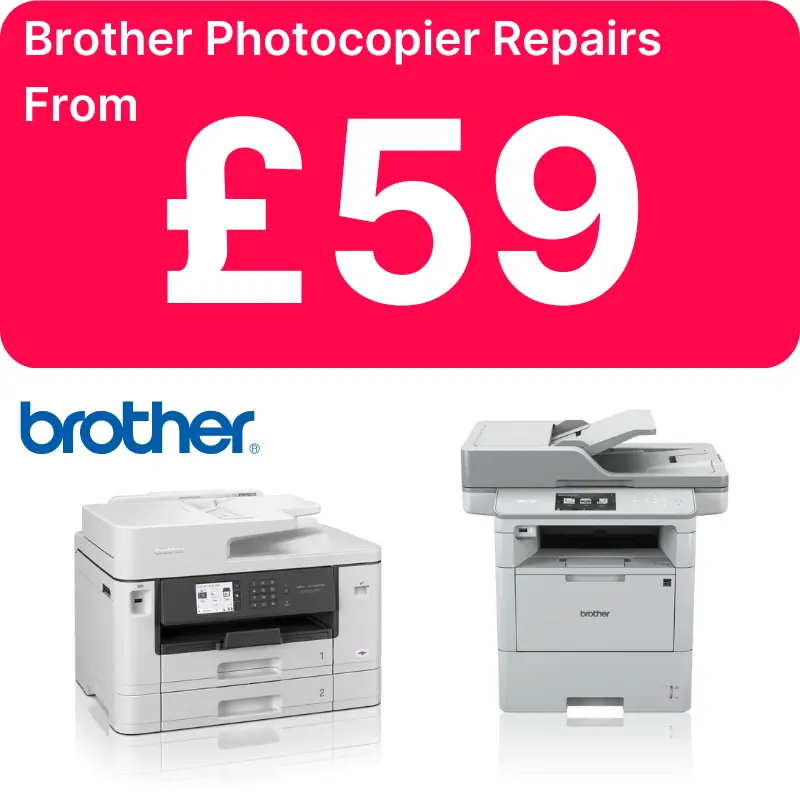 Brother Photocopier Repairs in Liverpool from £59
