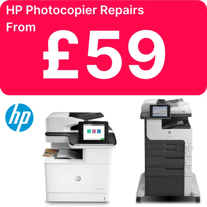 HP Photocopier Repairs in Liverpool From £59