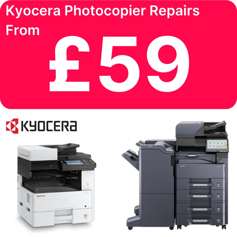 Kyocera Photocopier Repairs in Liverpool from £59
