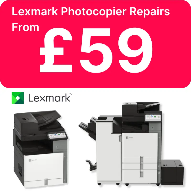 Lexmark Photocopier Repairs in Liverpool from £59