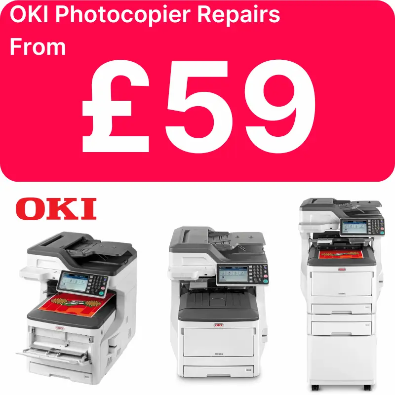 OKI Photocopier Repairs in Liverpool from £59