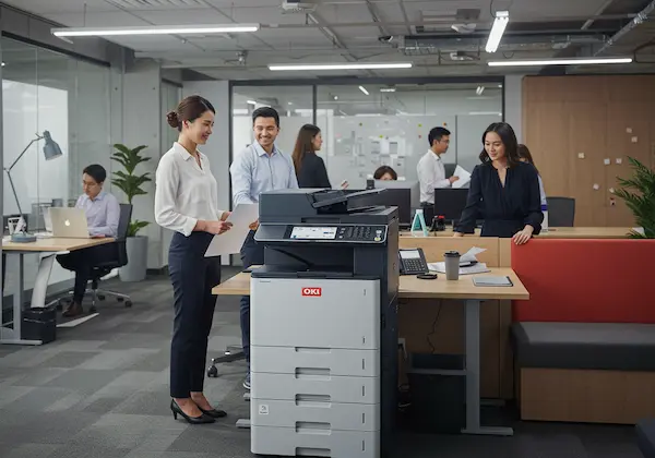 Renting an OKI printer for high-demand periods