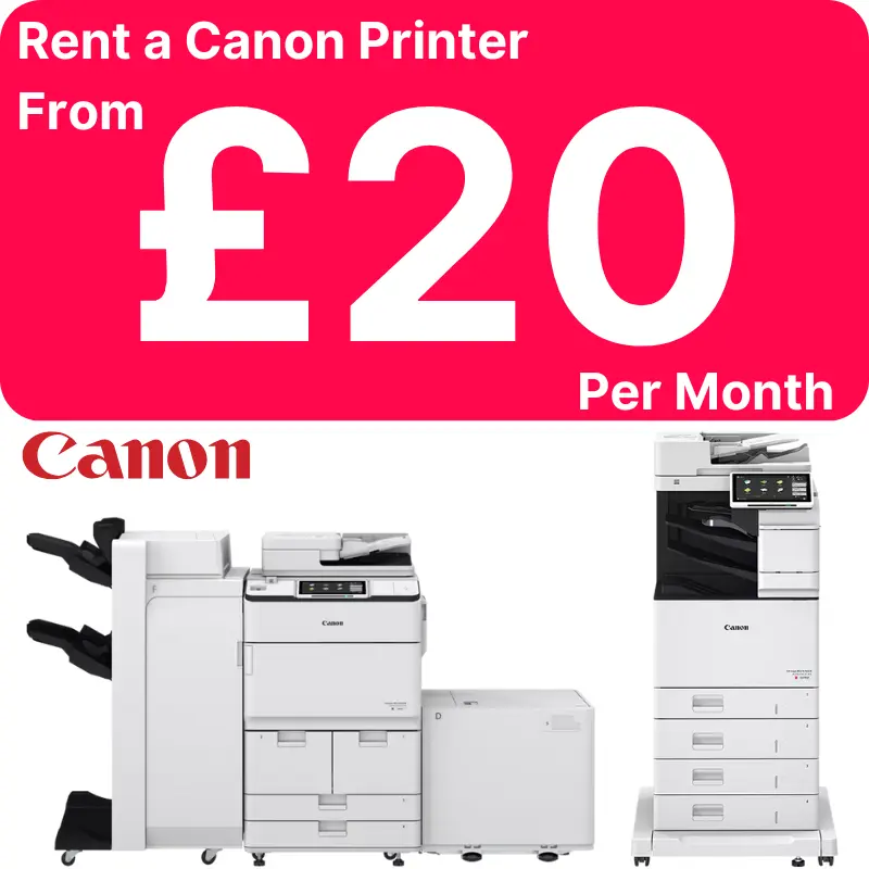 Rent a Canon Printer in Liverpool from £20 - Canon Printer Rental