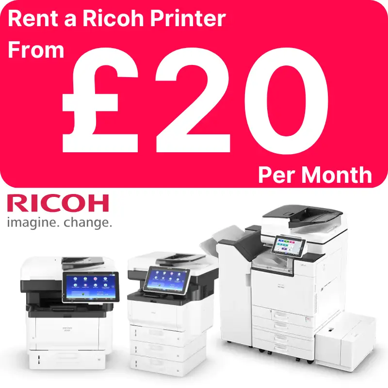 Rent a Ricoh Printer - Ricoh Printer Rentals in Liverpool