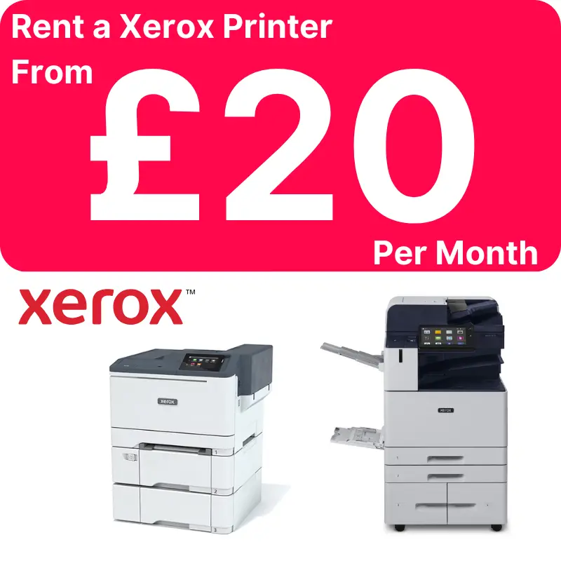 Rent a Xerox Printer in Liverpool from £5 per week - Xerox Printer Rental Liverpool