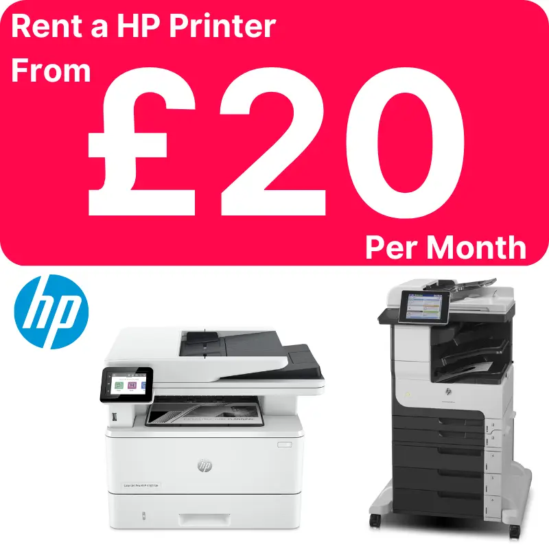Rent an HP Printer in Liverpool from £5 - HP Printer Rentals Liverpool