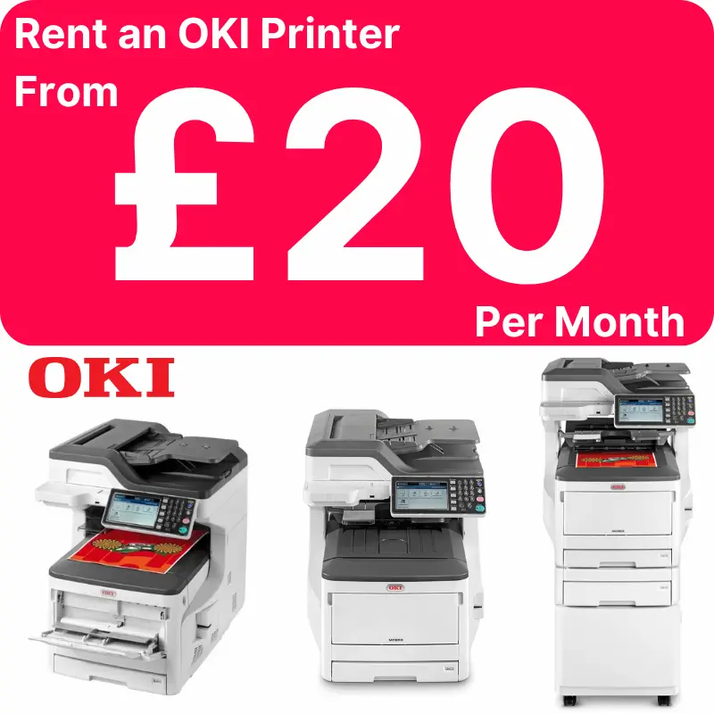 Rent an OKI Printer in Liverpool from £5 per week - OKI Printer Rental Liverpool