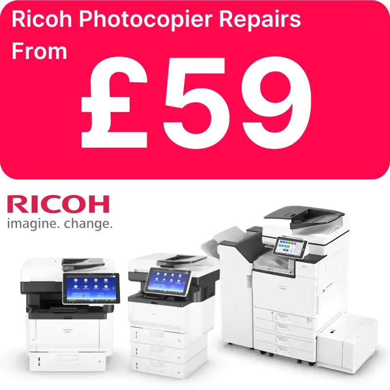 Ricoh Photocopier Repairs in Liverpool from £59