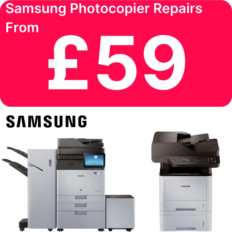 Samsung Photocopier Repairs in Liverpool from £59